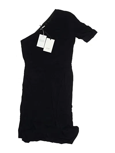Pre-owned Co Casual Dress In Black