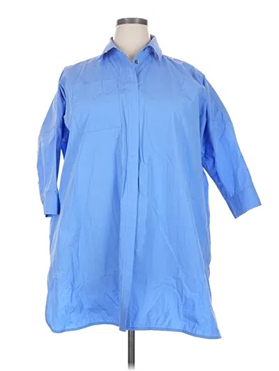 Pre-owned Co Casual Dress In Blue