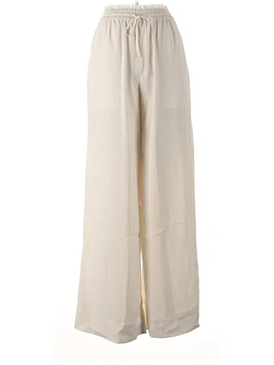 Pre-owned Co Casual Pants In Ivory