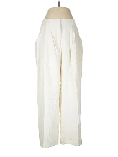 Pre-owned Co Casual Pants In Ivory