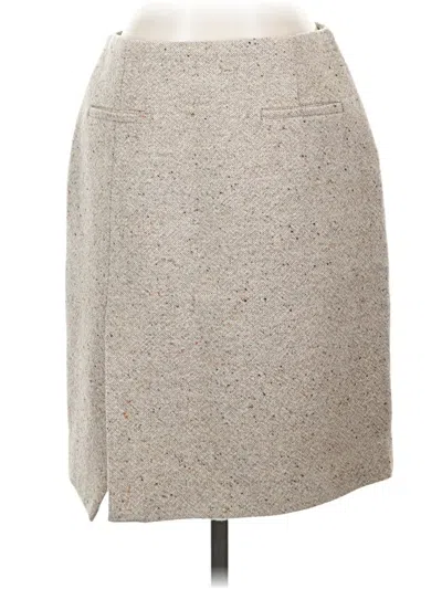 Pre-owned Co Casual Skirt In Gray