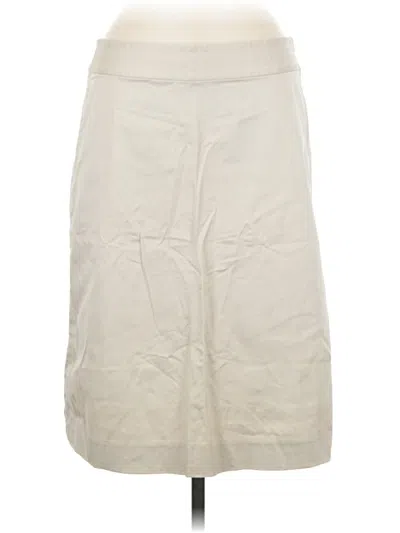 Pre-owned Co Casual Skirt In Ivory