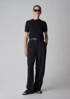 Co Women's High-waisted Trousers In Black