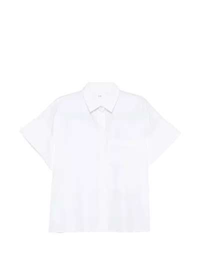 Co Collection Cotton Shirt In White