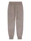 Co Collection Drawstring Track Pants In Gray