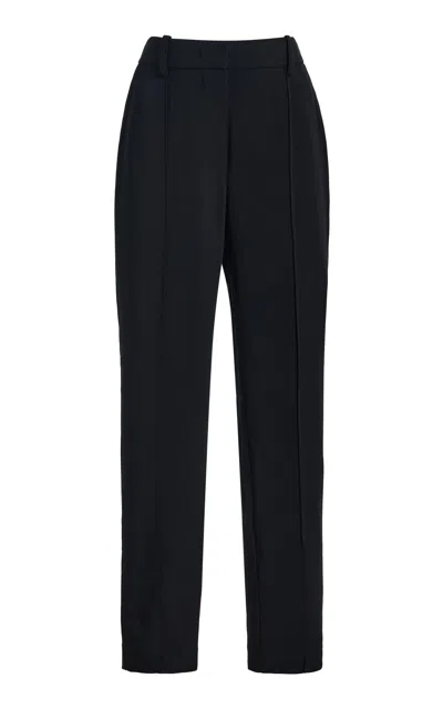 Co Crepe Cigarette Pants In Black