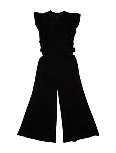 Pre-owned Co Crew Neck Jumpsuit In Black