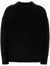 Co Oversized Crew Neck In Black