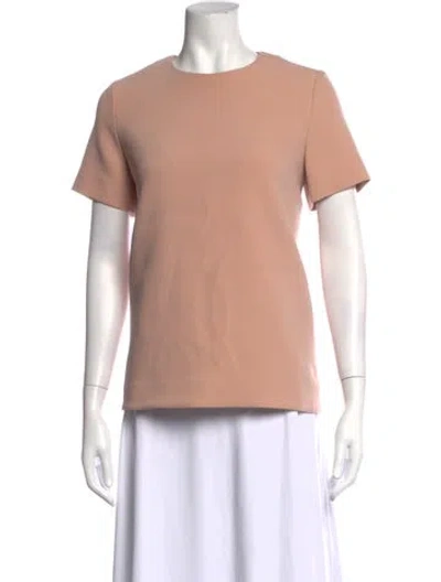 Pre-owned Co Crew Neck Short Sleeve T-shirt In Neutrals