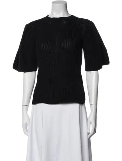 Pre-owned Co Crew Neck Sweater In Black
