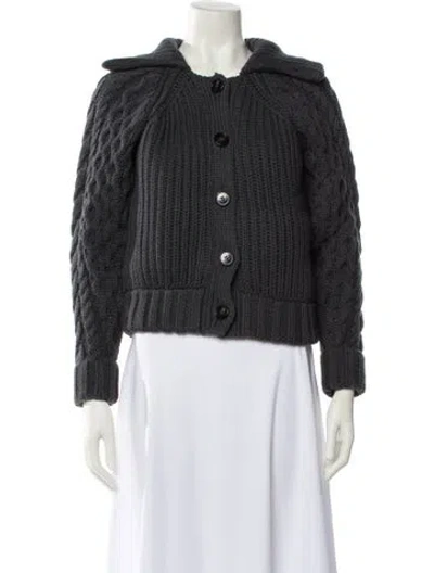 Pre-owned Co Crew Neck Sweater In Gray