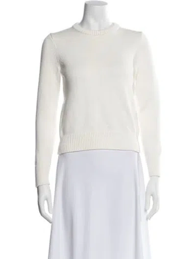 Pre-owned Co Crew Neck Sweater In Neutral