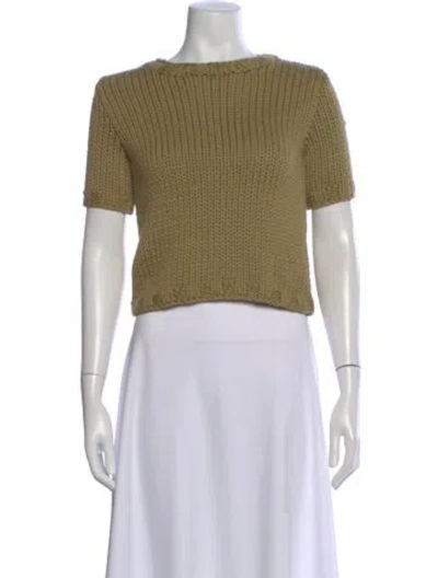 Pre-owned Co Crew Neck Sweater In Neutral