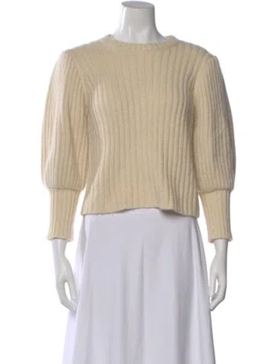 Pre-owned Co Crew Neck Sweater In Neutral