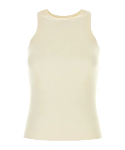 Co Crew Neck Vest In Neutral