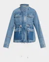 Co Cropped Flated Military Jacket