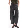 Co Cropped Leather Trouser