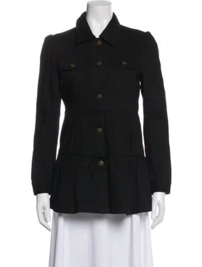 Pre-owned Co Denim Jacket In Black