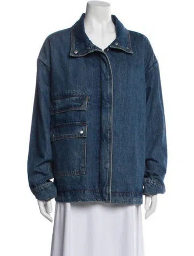 Pre-owned Co Denim Jacket In Blue
