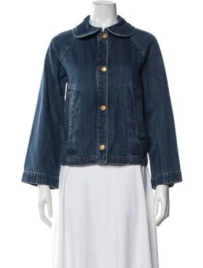 Pre-owned Co Denim Jacket In Blue