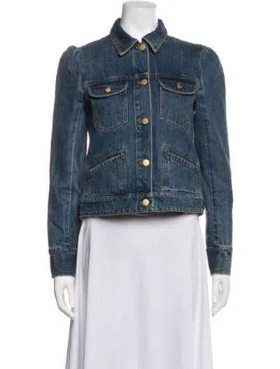 Pre-owned Co Denim Jacket In Blue