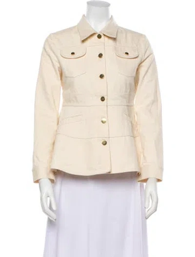 Pre-owned Co Denim Jacket In Neutral