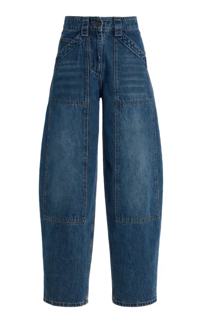 CO DENIM PATCH POCKET PANTS