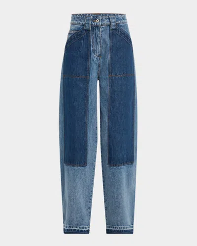 Co Denim Patchwork Pants