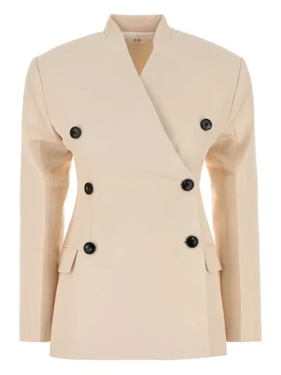 CO DOUBLE-BREASTED BLAZER