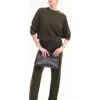 Co Asymmetrical Cashmere Knit Pullover In Green