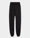 Co Drawstring Ankle Jogger Pants In Black