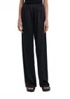 Co Elastic Waist Pants In Black In Black