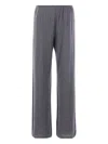 Co Elastic-waistband Trousers In Gray
