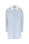 Co Embroidered Poplin Oversize Shirt
