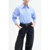 Co Fitted Classic Shirt In Blue