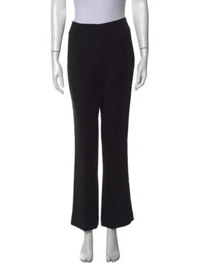 Pre-owned Co Flared Pants In Black