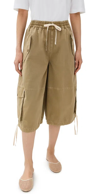 Co Garment Dyed Braies Pants Mushroom