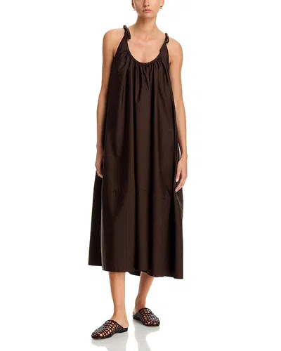 Co Gathered Midi Dress In Multi