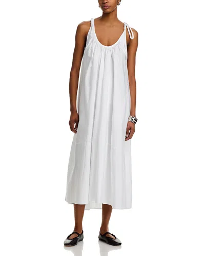 CO GATHERED MIDI DRESS