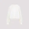 Co Drawstring Gathered Blouse In White