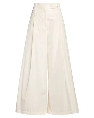 Co. Go Woman Pants Ivory Size 4 Polyester In White