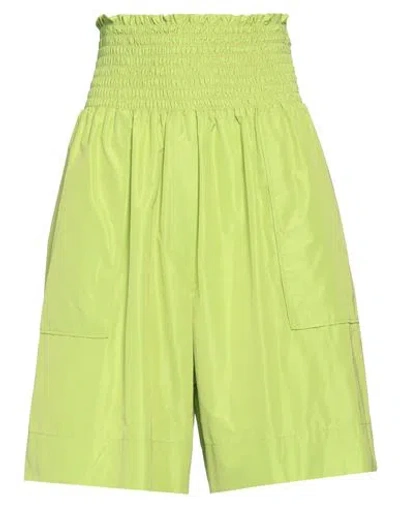 Co. Go Woman Shorts & Bermuda Shorts Lime Green Size 6 Polyester