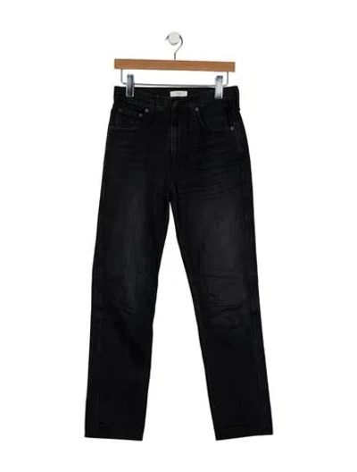 Pre-owned Co High-rise Skinny Leg Jeans In Black