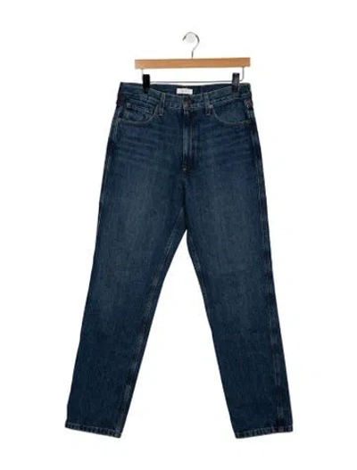 Pre-owned Co High-rise Straight Leg Jeans In Blue