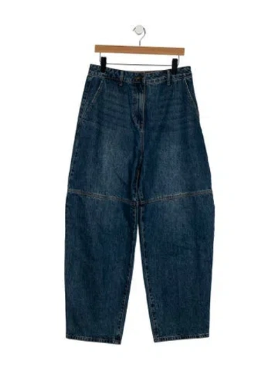 Pre-owned Co High-rise Wide Leg Jeans In Blue