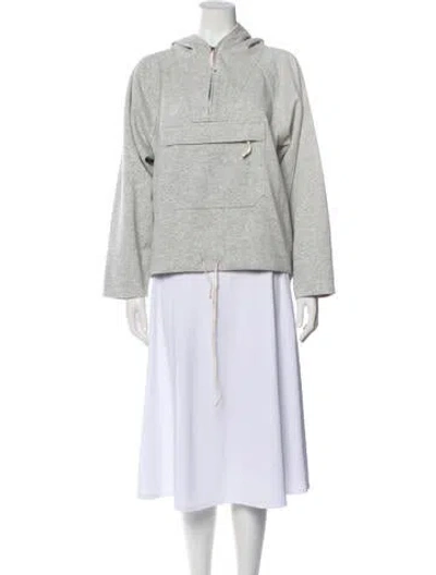 Pre-owned Co Jacket In Gray