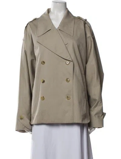 Pre-owned Co Jacket In Neutral