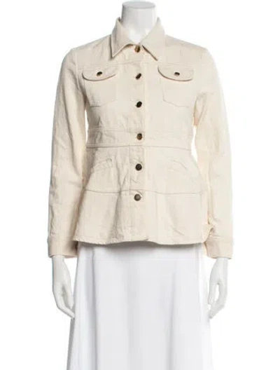 Pre-owned Co Jacket In Neutral
