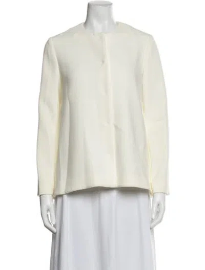 Pre-owned Co Jacket In Neutral