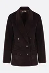 Co Rduroy Blazer In Brown